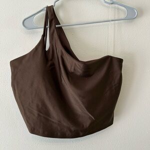 One Shoulder Sports Bra